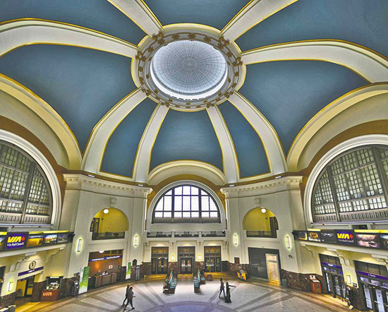 Union Station in Winnipeg, Manitoba - a project of the Number TEN Architectural Group, interior design experts.