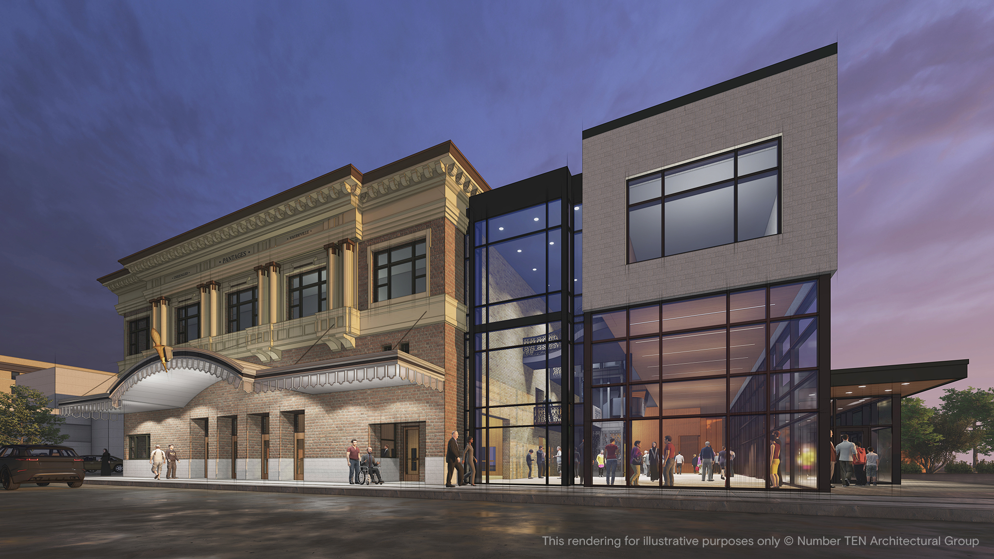 Architects Applaud WSO and PAC Vision for Pantages Playhouse Renewal