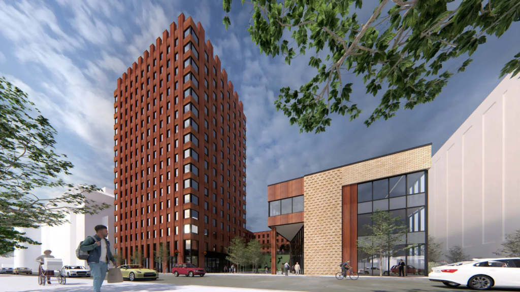 A rendering of Market Lands